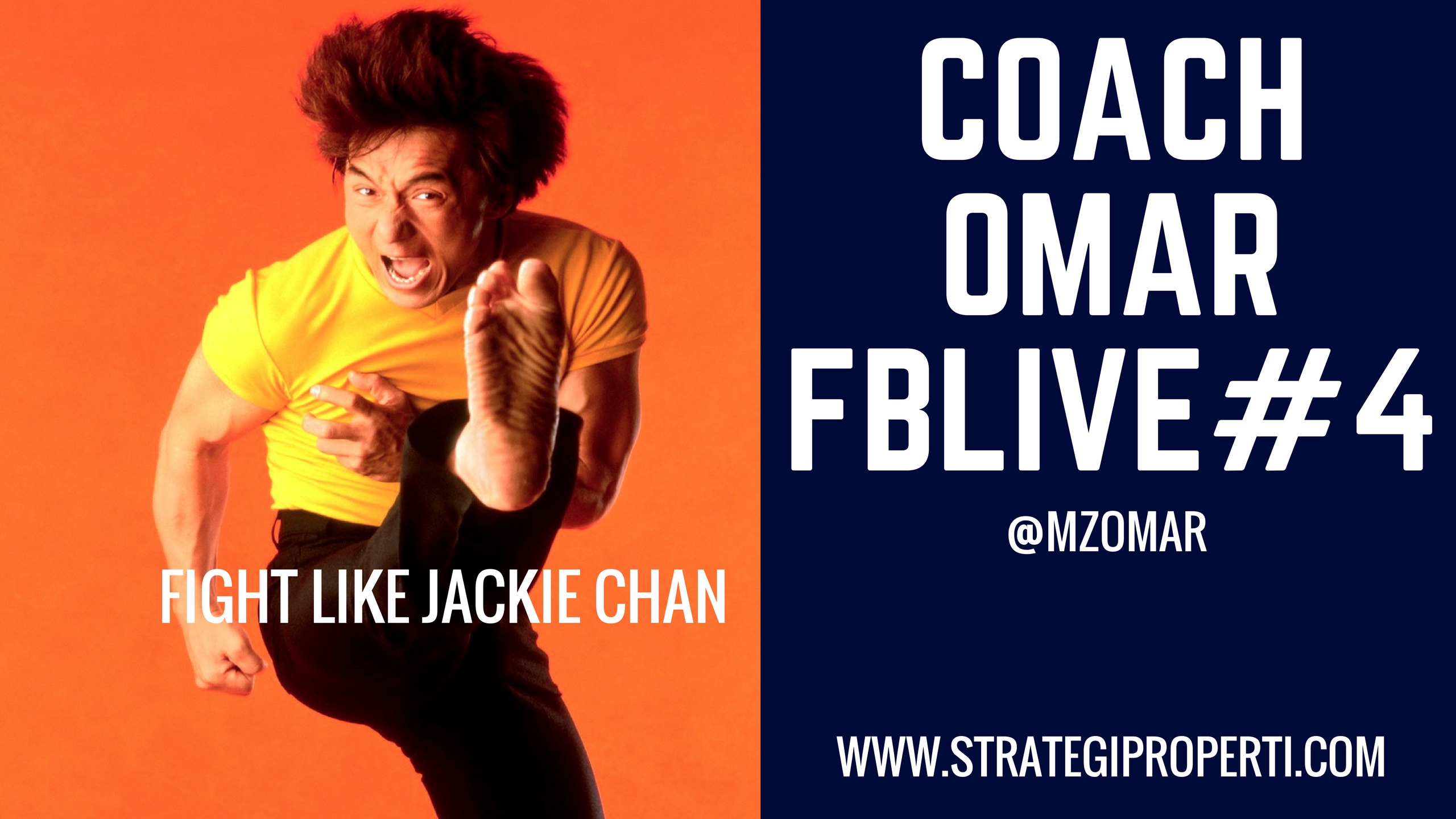 FACEBOOK LIVE SESSION #4 FIGHT LIKE JACKIE CHAN